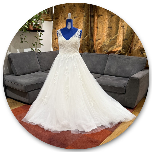 Bridal gown fitting